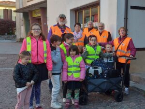 Nuovo carrello per il pedibus 31 ottobre 2024